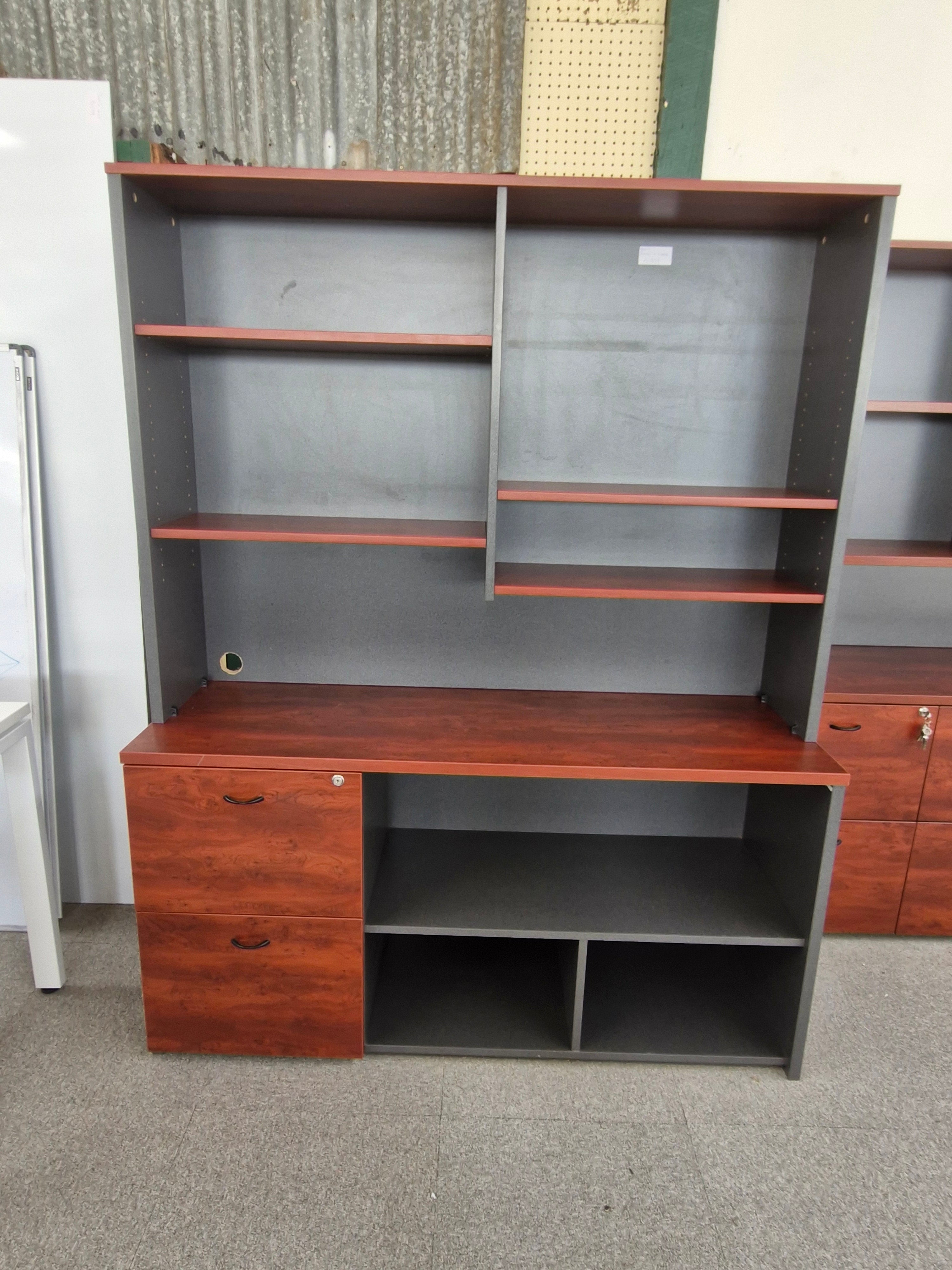 Second hand 1500w buffet and Hutch Mack's Office Furniture