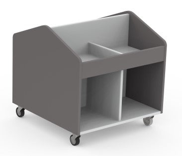 Angled Bookstop Angled Book Trolley – Mack's Office Furniture