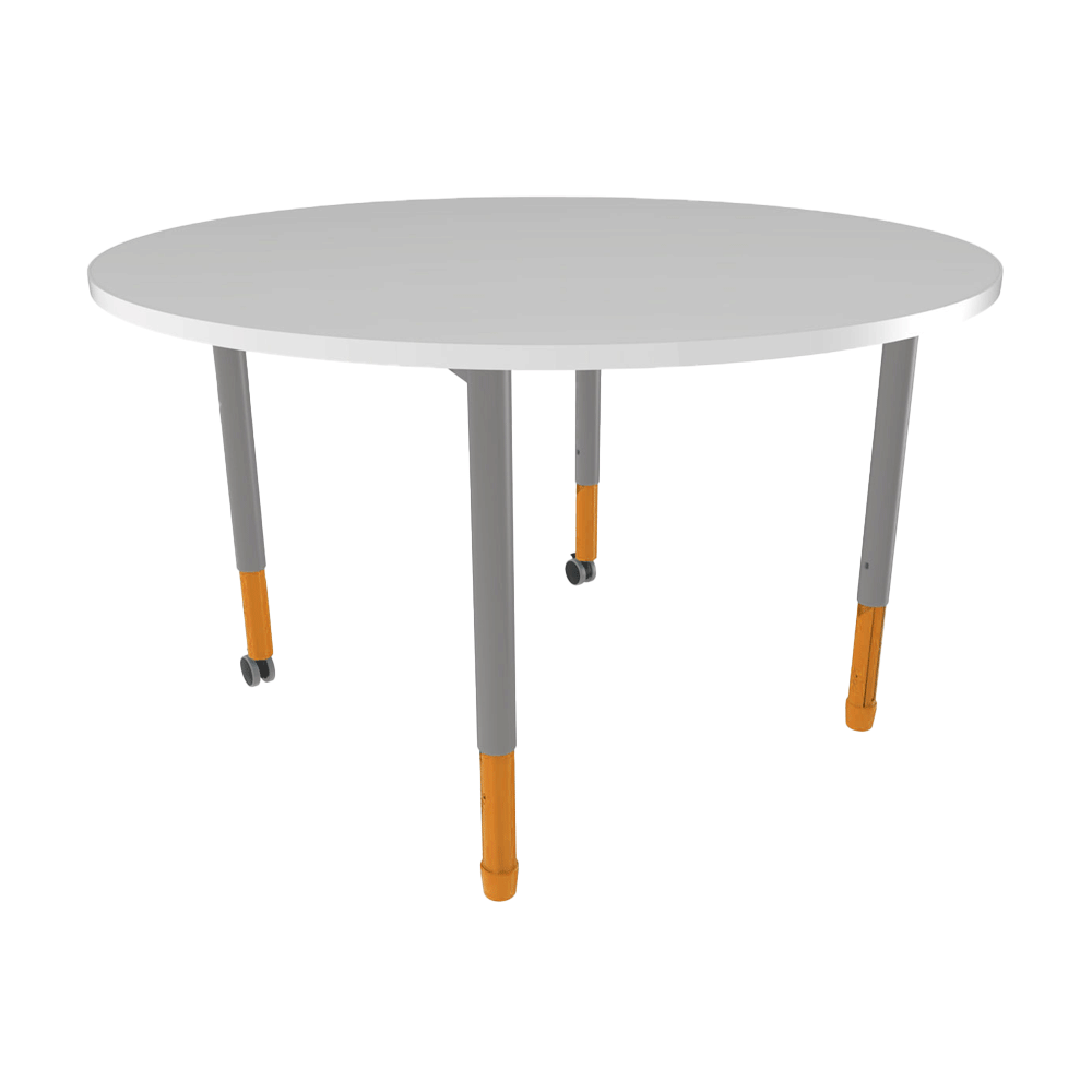 Multi Lock Hand Table Twist and Lock Round Table – Mack's Office Furniture